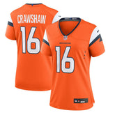 NFL Denver Broncos Jeremy Crawshaw Women's Team Game Jersey