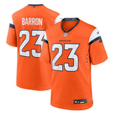 NFL Denver Broncos Jahdae Barron Team Game Jersey