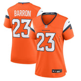 NFL Denver Broncos Jahdae Barron Women's Team Game Jersey