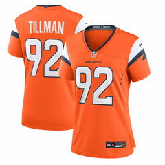 NFL Denver Broncos Dondrea Tillman Women's Team Game Jersey