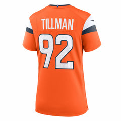 NFL Denver Broncos Dondrea Tillman Women's Team Game Jersey