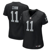 NFL Las Vegas Raiders Jeremy Chinn Women's Team Game Jersey