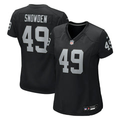 NFL Las Vegas Raiders Charles Snowden Women's Team Game Jersey