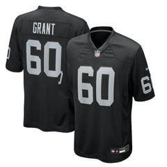 NFL Las Vegas Raiders Charles Grant Team Game Jersey