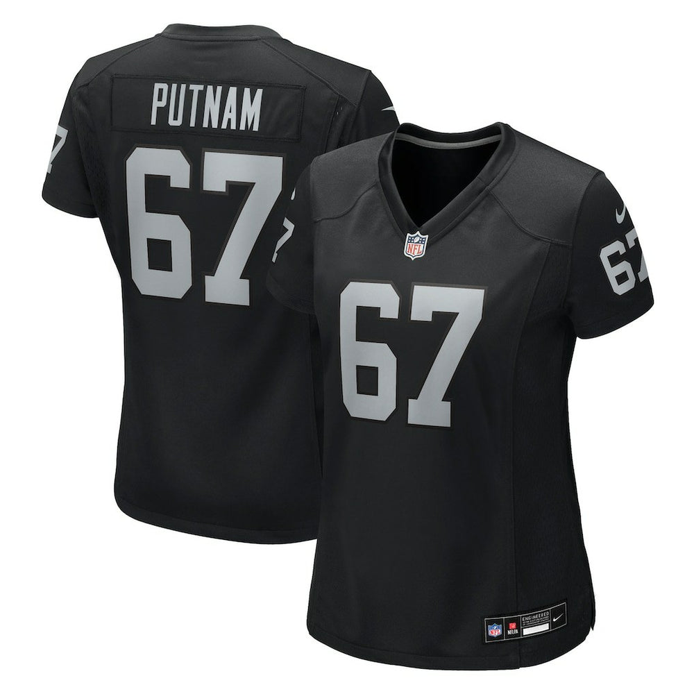 NFL Las Vegas Raiders Will Putnam Women's Team Game Jersey