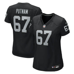 NFL Las Vegas Raiders Will Putnam Women's Team Game Jersey
