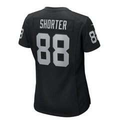 NFL Las Vegas Raiders Justin Shorter Women's Team Game Jersey