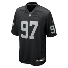 NFL Las Vegas Raiders Tonka Hemingway Team Game Jersey