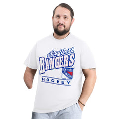 New York Rangers G-III Sports by Carl Banks Adaptive Headliner T-Shirt