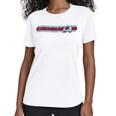 Colorado Avalanche Starter Women's Team Stripe T-Shirt