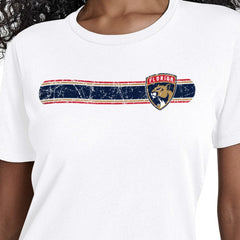 Florida Panthers Starter Women's Team Stripe T-Shirt