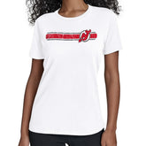 New Jersey Devils Starter Women's Team Stripe T-Shirt