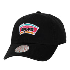San Antonio Spurs Hardwood Classics 1904 Adjustable Hat - Black | Mitchell & Ness on sale