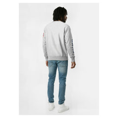 New York Yankees Champion Reverse Weave Chenille Sweatshirt - Gray