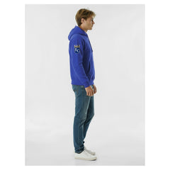 Kansas City Royals Champion Reverse Weave Chenille Hoodie - Royal