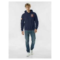 Houston Astros Champion Reverse Weave Chenille Hoodie - Navy