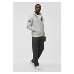 St. Louis Cardinals Champion Reverse Weave Chenille Full-Zip Hoodie - Gray