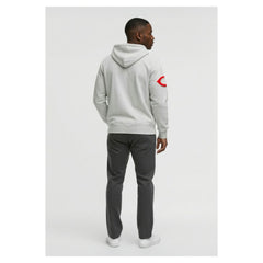 Cincinnati Reds Champion Reverse Weave Chenille Full-Zip Hoodie - Gray