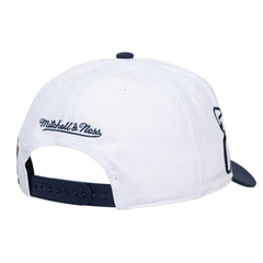 St. Louis Cardinals Unisex XL Script Pro Crown Adjustable Hat - White/Navy | Mitchell & Ness
