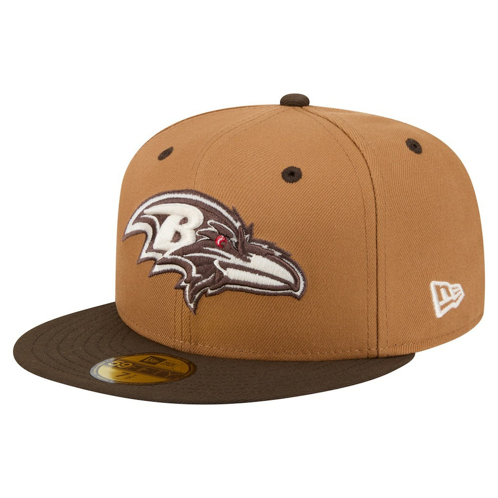 NFL Baltimore Ravens Two-Tone Walnut 59FIFTY Fitted Hat