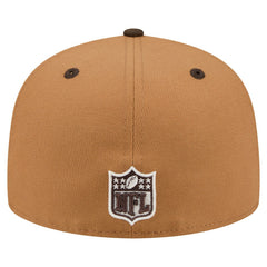 NFL Los Angeles Chargers Two-Tone Walnut 59FIFTY Fitted Hat