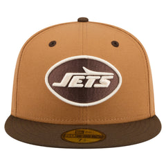 NFL New York Jets Two-Tone Walnut 59FIFTY Fitted Hat