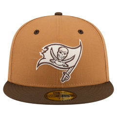 NFL Tampa Bay Buccaneers Two-Tone Walnut 59FIFTY Fitted Hat