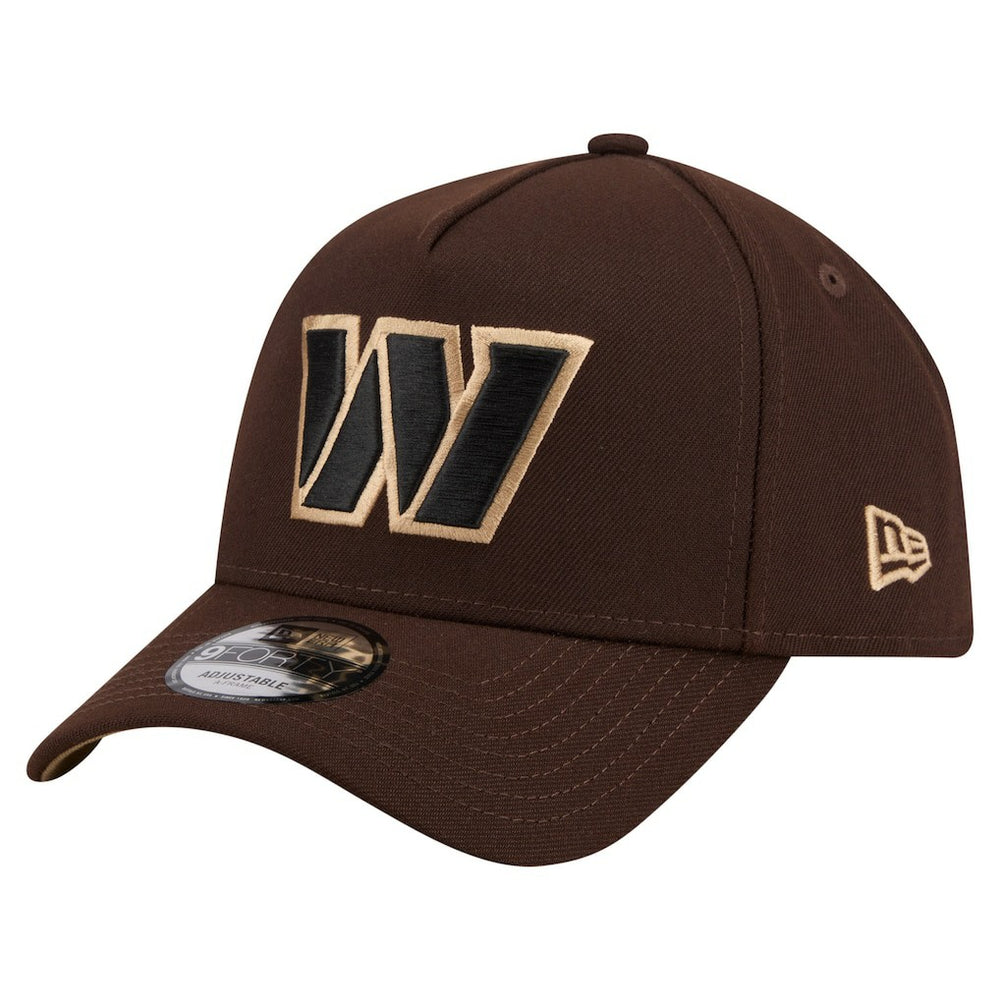 NFL Washington Commanders Burnt Wood A-Frame 9FORTY Adjustable Hat