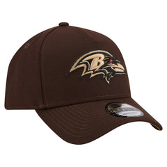 NFL Baltimore Ravens Burnt Wood A-Frame 9FORTY Adjustable Hat