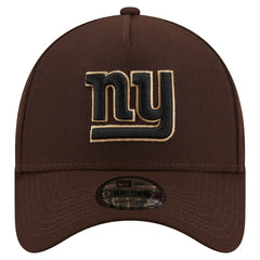 NFL New York Giants Burnt Wood A-Frame 9FORTY Adjustable Hat
