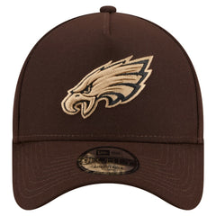 NFL Philadelphia Eagles Burnt Wood A-Frame 9FORTY Adjustable Hat