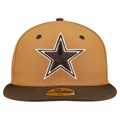 NFL Dallas Cowboys Two-Tone Walnut 59FIFTY Fitted Hat