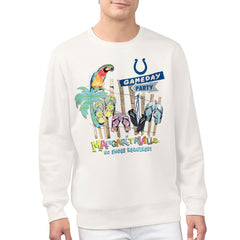 NFL Indianapolis Colts Margaritaville Gameday Party Fleece Sweatshirt