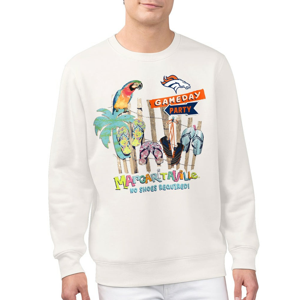 NFL Denver Broncos Margaritaville Gameday Party Fleece Sweatshirt