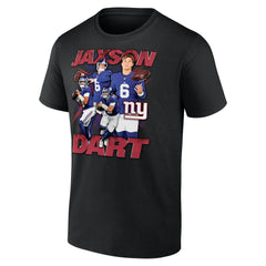 NFL New York Giants Jaxson Dart Notorious Graphic T-Shirt