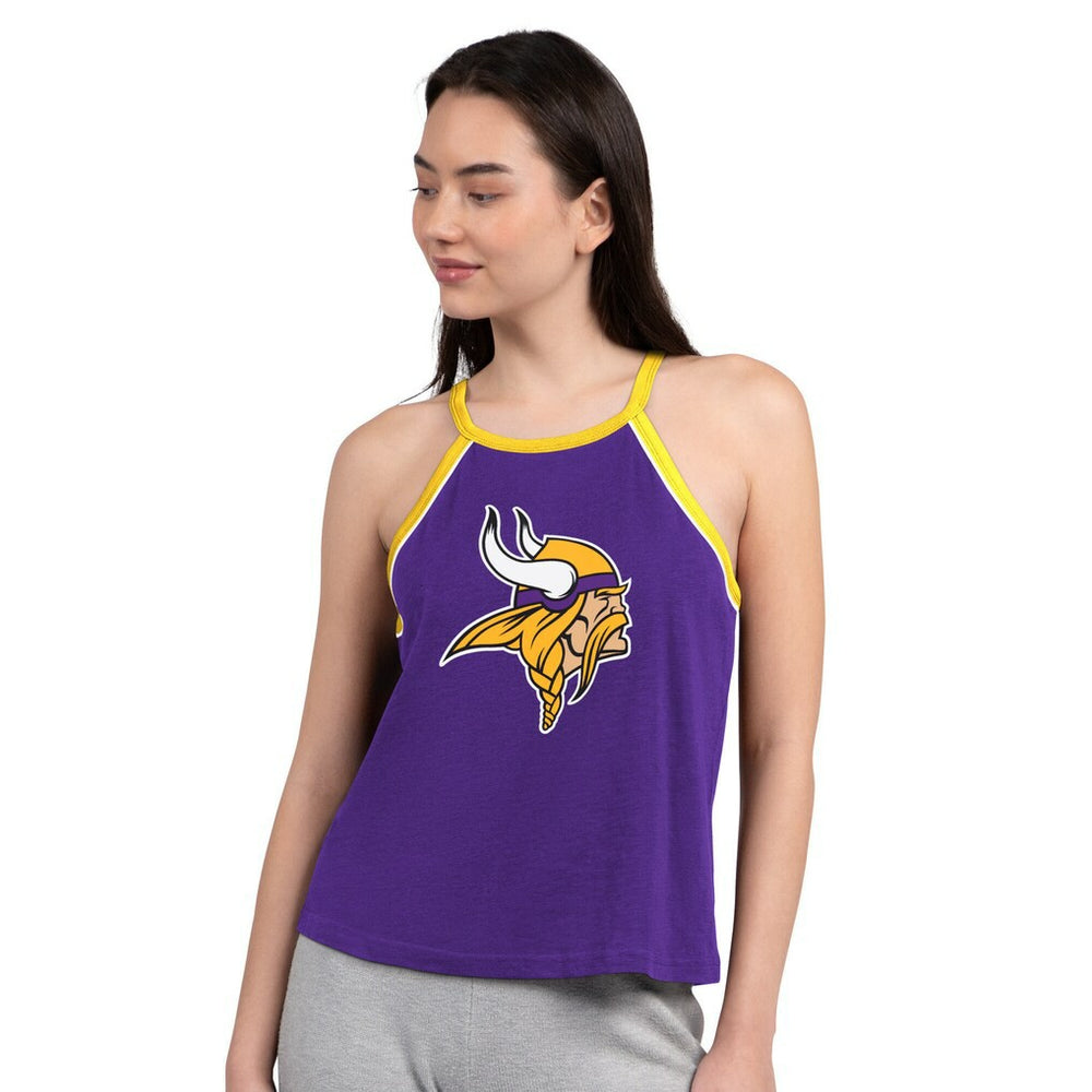 NFL Minnesota Vikings G-III 4Her by Carl Banks Women's Redemption Win Slub Tank Top