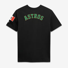 Houston Astros Mexico Country Flag T-Shirt - Black | New Era