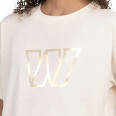 NFL Washington Commanders Starter Women's Pastel Travel Boxy Cropped T-Shirt