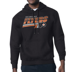 Philadelphia Flyers Starter Logo Push Fleece Hoodie