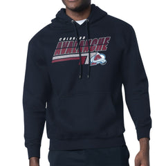 Colorado Avalanche Starter Logo Push Fleece Hoodie