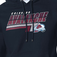 Colorado Avalanche Starter Logo Push Fleece Hoodie