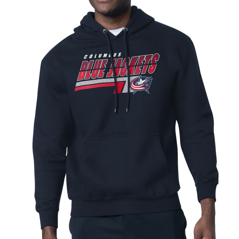 Columbus Blue Jackets Starter Logo Push Fleece Hoodie