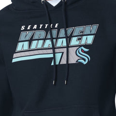 Seattle Kraken Starter Logo Push Fleece Hoodie