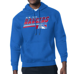 New York Rangers Starter Logo Push Fleece Hoodie