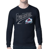 Colorado Avalanche Starter Modern Tailsweep Long Sleeve T-Shirt