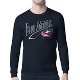 Columbus Blue Jackets Starter Modern Tailsweep Long Sleeve T-Shirt