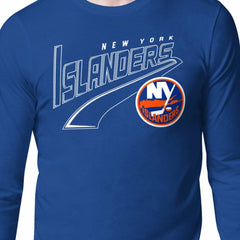 New York Islanders Starter Modern Tailsweep Long Sleeve T-Shirt