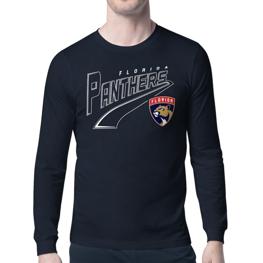 Florida Panthers Starter Modern Tailsweep Long Sleeve T-Shirt