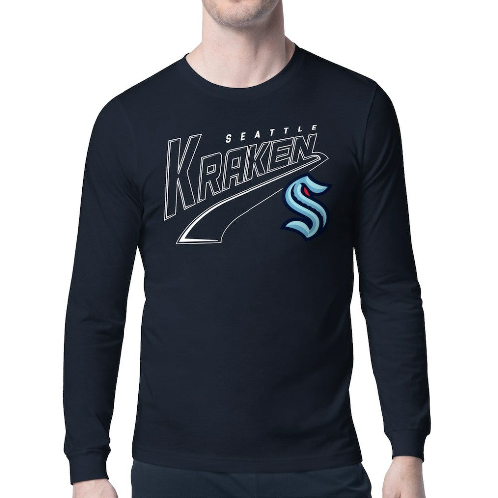 Seattle Kraken Starter Modern Tailsweep Long Sleeve T-Shirt