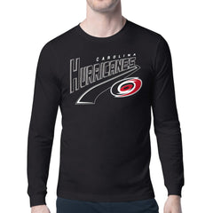 Carolina Hurricanes Starter Modern Tailsweep Long Sleeve T-Shirt